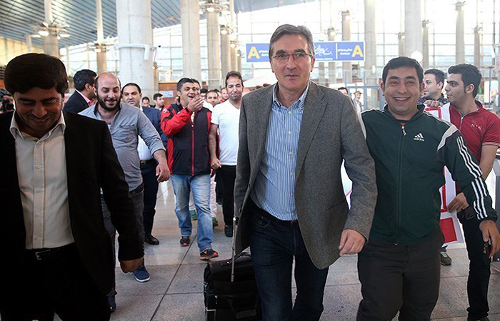 (تصاویر) ورود برانکو به تهران (تصاویر) ورود برانکو به تهران