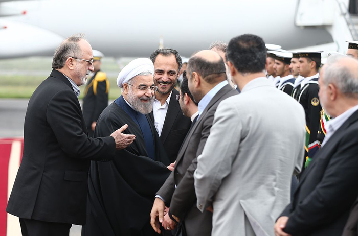 (تصاویر) سفر روحانی به گیلان (تصاویر) سفر روحانی به گیلان
