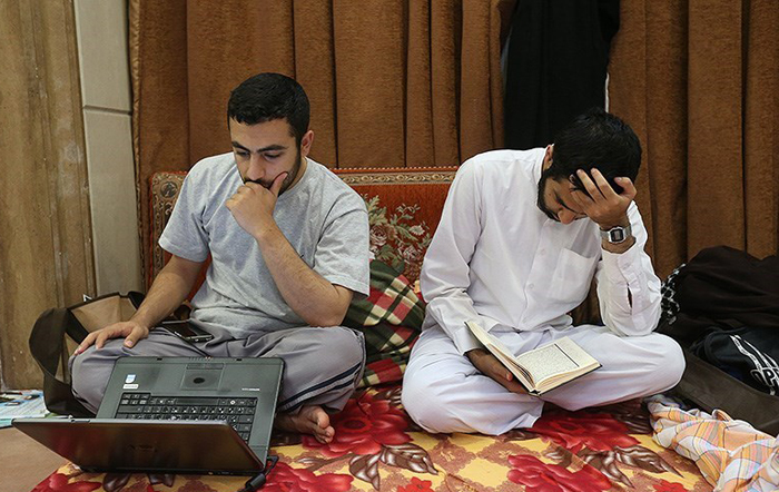 (تصاویر) مراسم اعتکاف