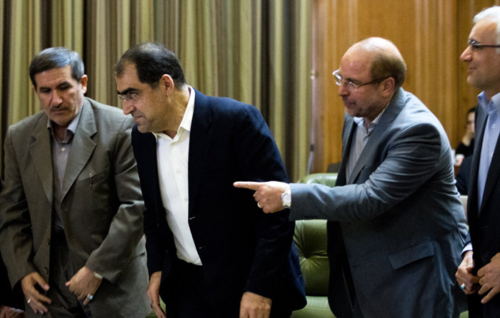 (تصاویر) شهردارتهران و وزیربهداشت در شورای شهر