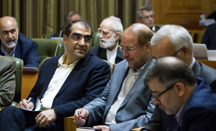 (تصاویر) شهردارتهران و وزیربهداشت در شورای شهر