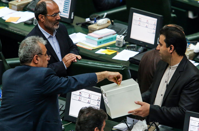 (تصاویر) انتخابات هیات رئیسه مجلس