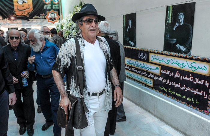 (تصاویر) مجلس ترحیم سپانلو (تصاویر) مجلس ترحیم سپانلو