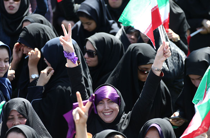 (تصاویر) استقبال از روحانی در تبریز (تصاویر) استقبال از روحانی در تبریز