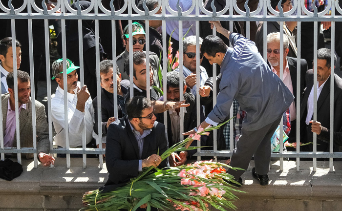 (تصاویر) استقبال از روحانی در تبریز (تصاویر) استقبال از روحانی در تبریز