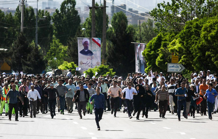 (تصاویر) استقبال از روحانی در تبریز (تصاویر) استقبال از روحانی در تبریز