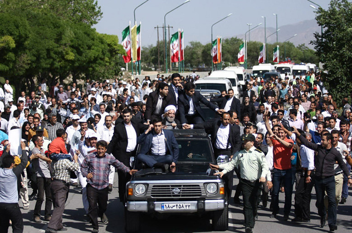(تصاویر) استقبال از روحانی در تبریز (تصاویر) استقبال از روحانی در تبریز