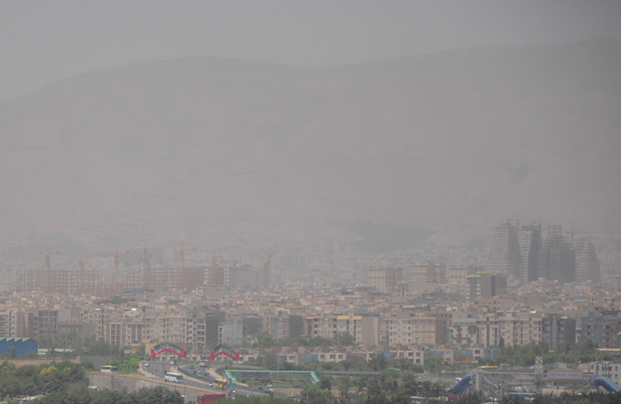 (تصاویر) آلودگی هوای امروز تهران (تصاویر) آلودگی هوای امروز تهران