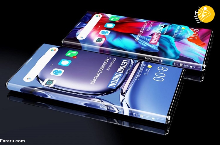 طراحی خارق العاده صفحه نمایش هواوی میت ۵۰