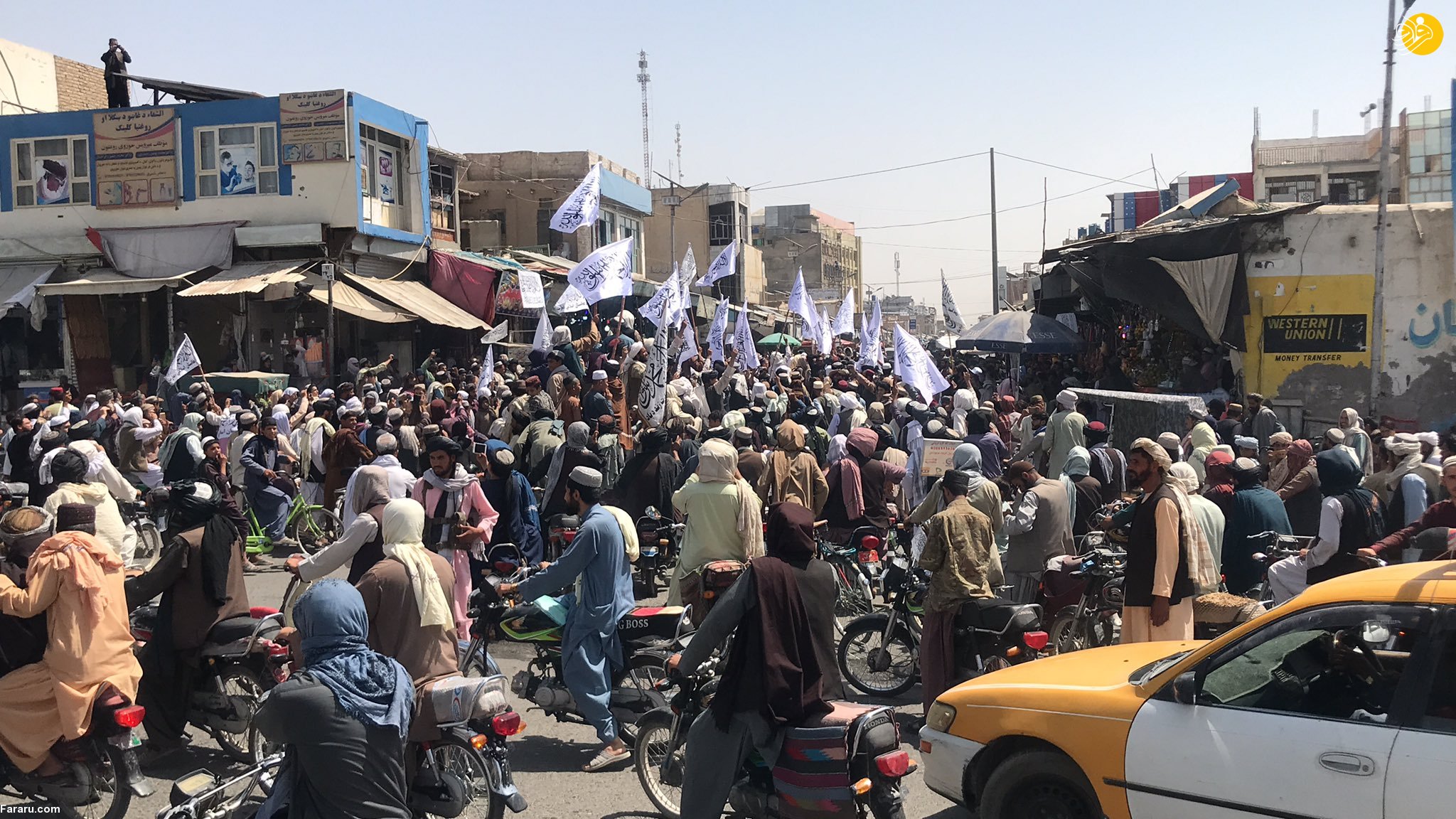 (ویدئو) جشن خروج آمریکا از افغانستان در قندهار