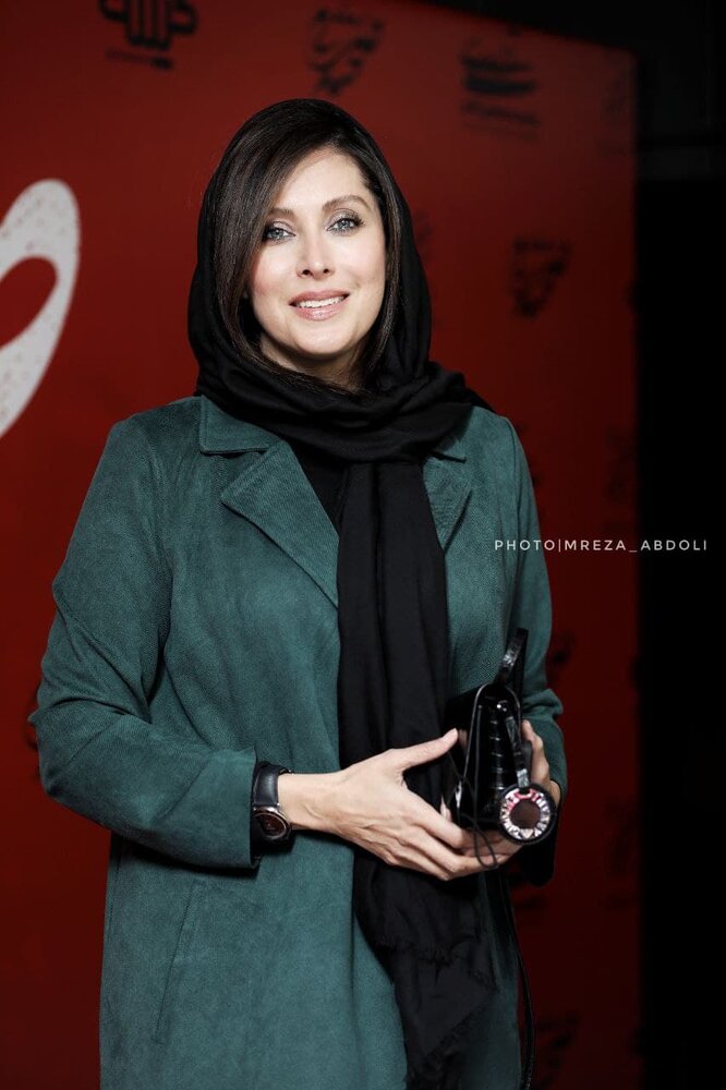 (عکس) مهتاب کرامتی در اکران مردمی «صحنه زنی»