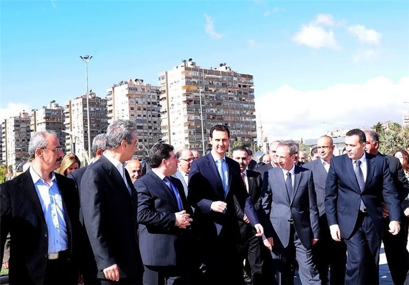 بشار اسد یک پروژه در قلب دمشق افتتاح کرد +(تصویر) بشار اسد یک پروژه در قلب دمشق افتتاح کرد +(تصویر)