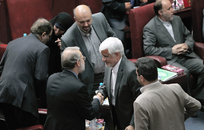 شکل مجلس دهم؛ لاریجانی، عارف و دیگران... شکل مجلس دهم؛ لاریجانی، عارف و دیگران...