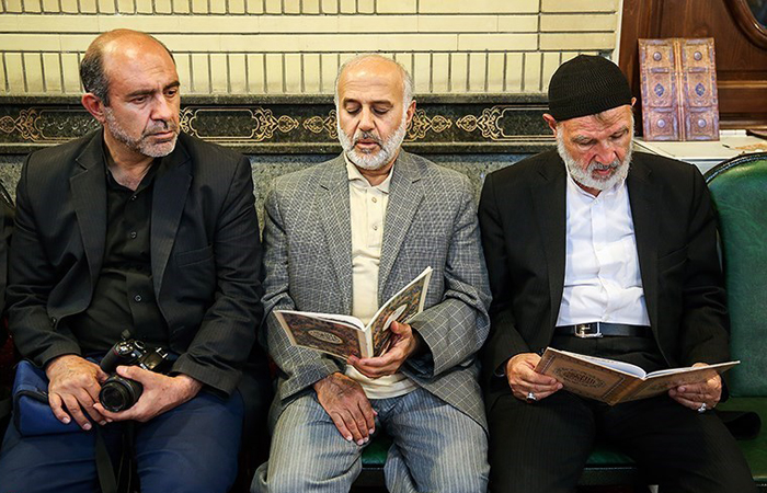 (تصاویر) مقامات در مجلس ترحیم شهید ناظری (تصاویر) مقامات در مجلس ترحیم شهید ناظری