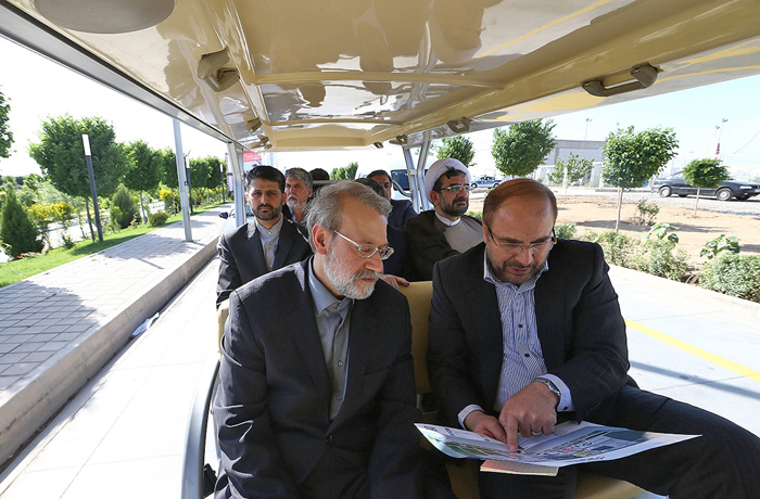 (تصاویر) قالیباف شهرآفتاب را به لاریجانی نشان داد (تصاویر) قالیباف شهرآفتاب را به لاریجانی نشان داد