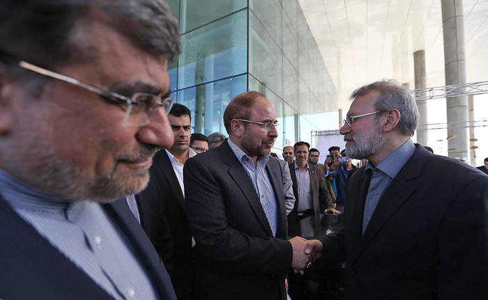 (تصاویر) قالیباف شهرآفتاب را به لاریجانی نشان داد (تصاویر) قالیباف شهرآفتاب را به لاریجانی نشان داد