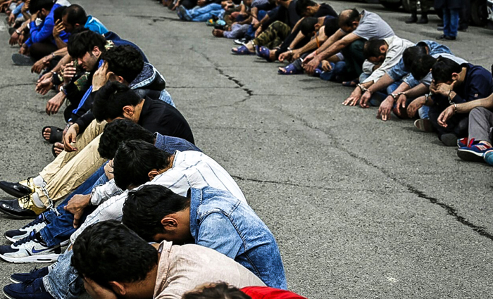 (تصاویر) دستگیری 131 زورگیر در تهران (تصاویر) دستگیری 131 زورگیر در تهران