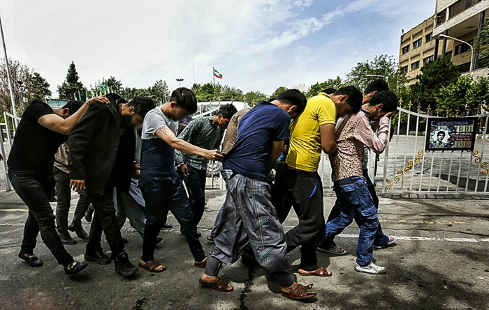 (تصاویر) دستگیری 131 زورگیر در تهران (تصاویر) دستگیری 131 زورگیر در تهران