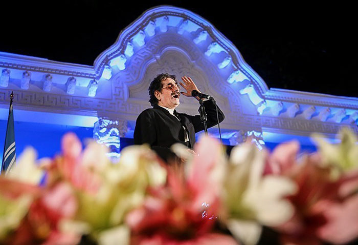 شب شهرام ناظری با یونسکو در سعد آباد شب شهرام ناظری با یونسکو در سعد آباد