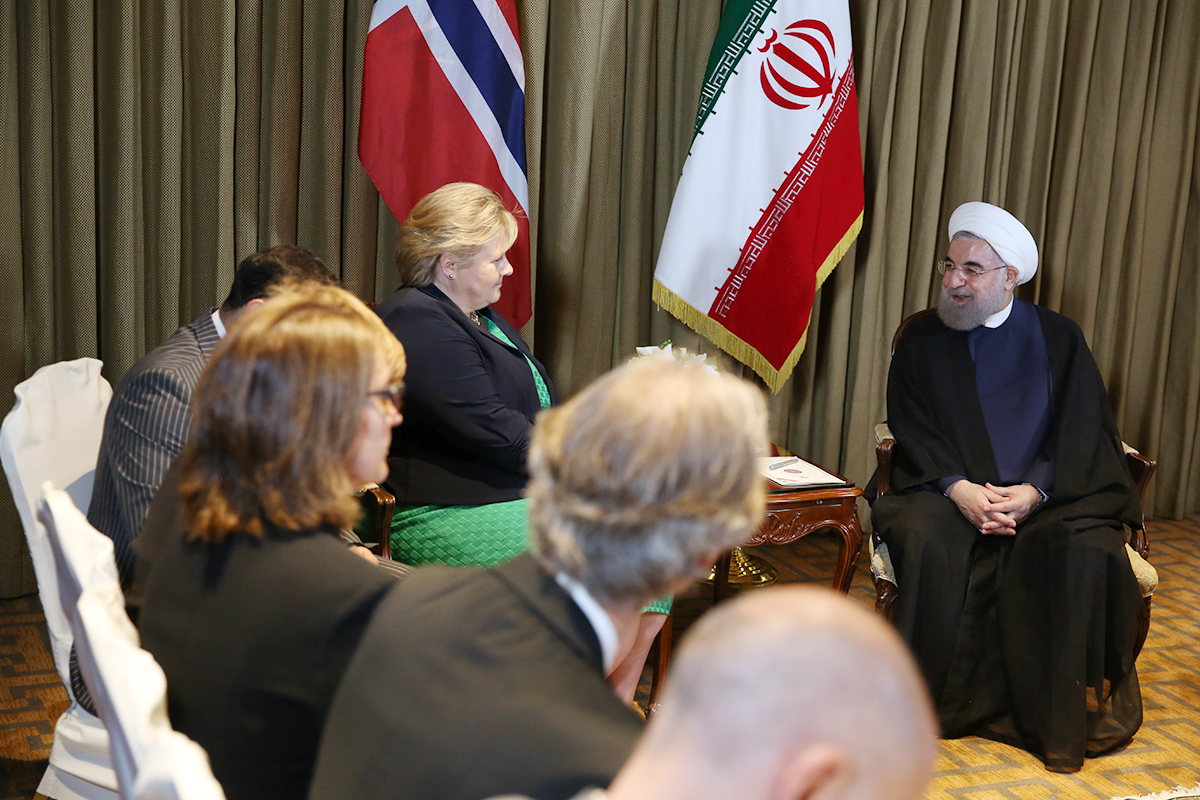 (تصاویر) دیدارهای رییس جمهور در دومین روز از سفر به نیویورک (تصاویر) دیدارهای رییس جمهور در دومین روز از سفر به نیویورک