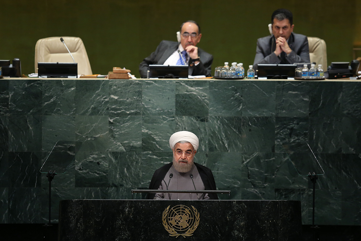 (تصاویر) سخنرانی رییس جمهور در مجمع عمومی سازمان ملل (تصاویر) سخنرانی رییس جمهور در مجمع عمومی سازمان ملل