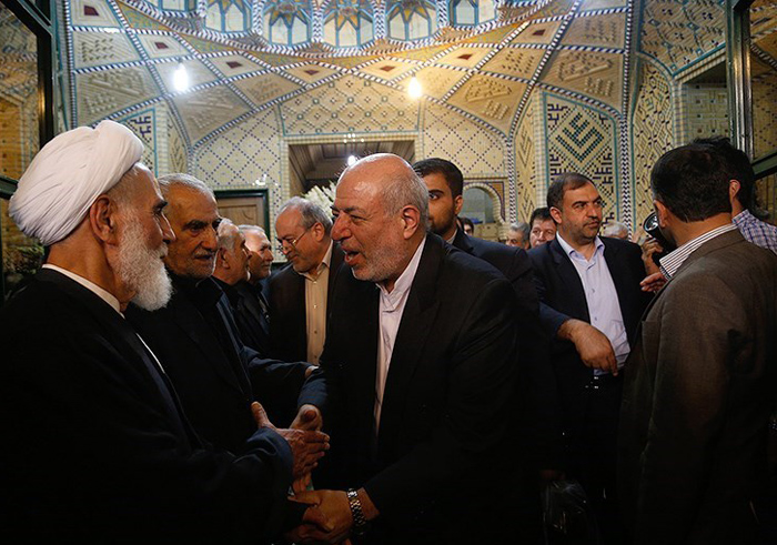 (تصاویر) مراسم ترحیم برادرزاده ناطق نوری (تصاویر) مراسم ترحیم برادرزاده ناطق نوری