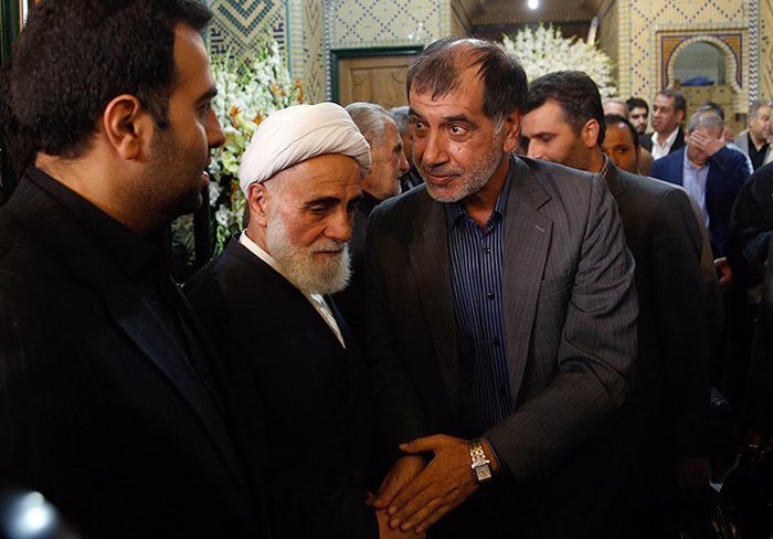 (تصاویر) مراسم ترحیم برادرزاده ناطق نوری (تصاویر) مراسم ترحیم برادرزاده ناطق نوری