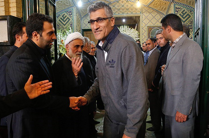 (تصاویر) مراسم ترحیم برادرزاده ناطق نوری (تصاویر) مراسم ترحیم برادرزاده ناطق نوری