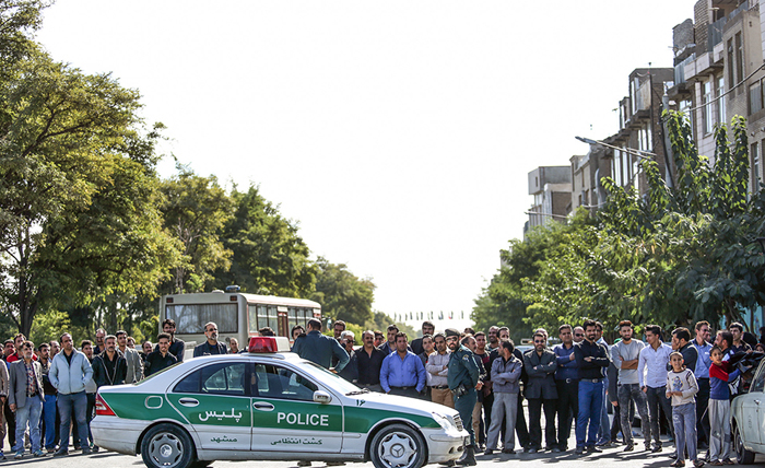 (تصاویر) بازسازی صحنه قتل در مشهد (تصاویر) بازسازی صحنه قتل در مشهد