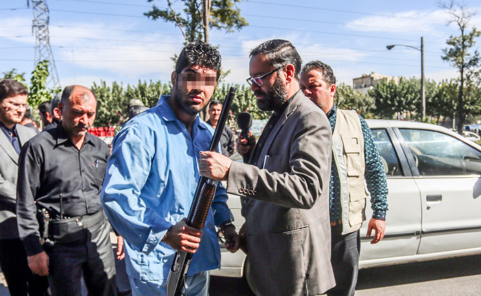 (تصاویر) بازسازی صحنه قتل در مشهد (تصاویر) بازسازی صحنه قتل در مشهد