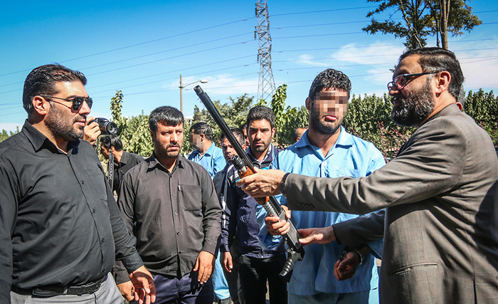 (تصاویر) بازسازی صحنه قتل در مشهد (تصاویر) بازسازی صحنه قتل در مشهد