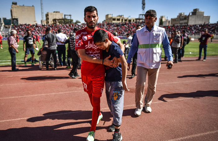 (تصاویر) حواشی شکست پرسپولیس از قشقایی