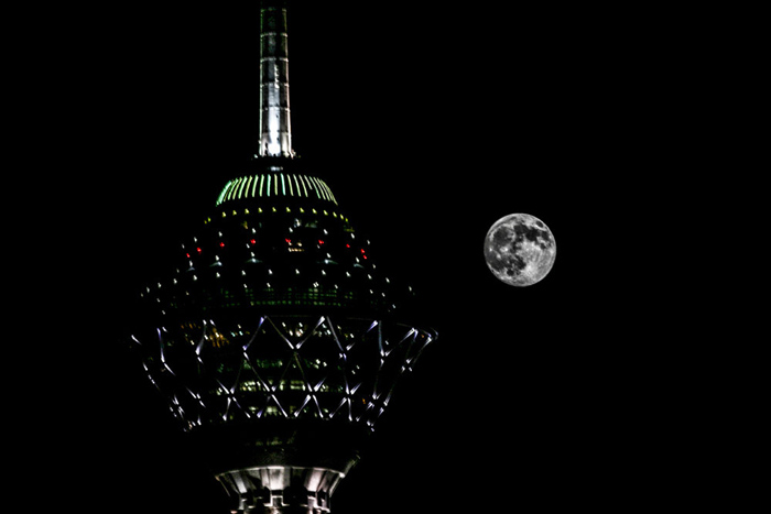 (تصاویر) ابرماه در آسمان ایران (تصاویر) ابرماه در آسمان ایران