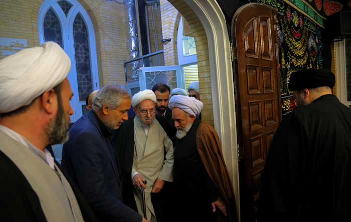 (تصاویر) وداع با آیت الله موسوی اردبیلی