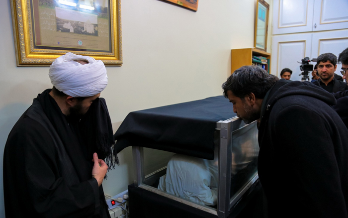 (تصاویر) وداع با آیت الله موسوی اردبیلی