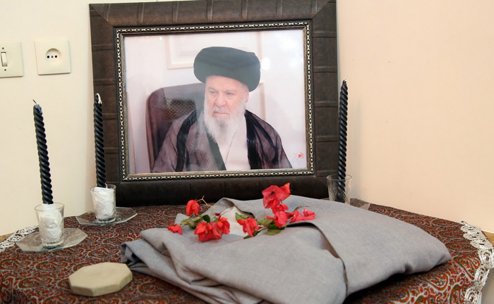 (تصاویر) وداع با آیت الله موسوی اردبیلی