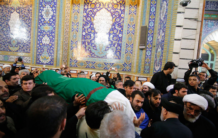 (تصاویر) مراسم تشییع آیتالله موسوی اردبیلی (تصاویر) مراسم تشییع آیتالله موسوی اردبیلی