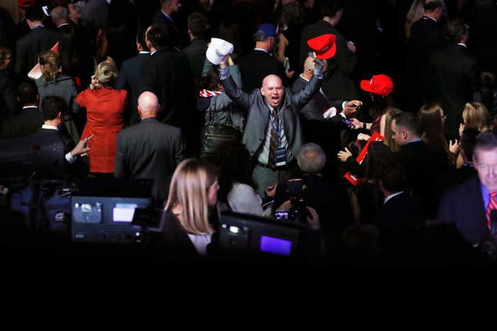 (تصاویر) هواداران شادمان ترامپ