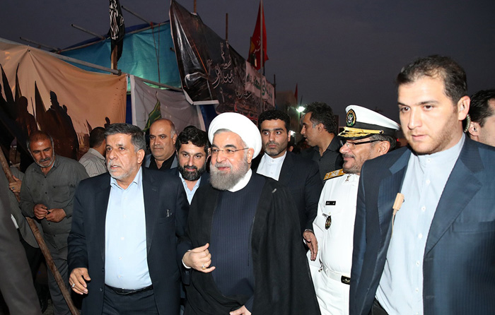 (تصاویر) روحانی زائران اربعین را بدرقه کرد (تصاویر) روحانی زائران اربعین را بدرقه کرد