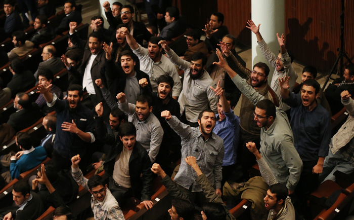 (تصاویر) روحانی در دانشگاه تهران (تصاویر) روحانی در دانشگاه تهران