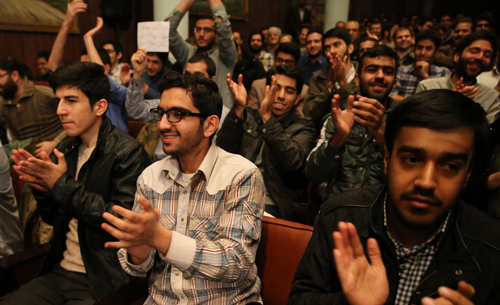 (تصاویر) روحانی در دانشگاه تهران (تصاویر) روحانی در دانشگاه تهران