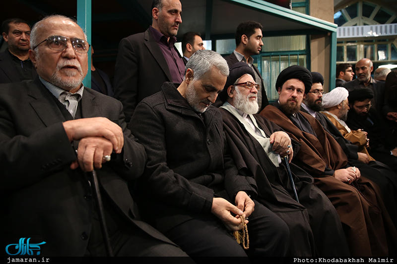 (تصاویر) سردار سلیمانی در جماران (تصاویر) سردار سلیمانی در جماران