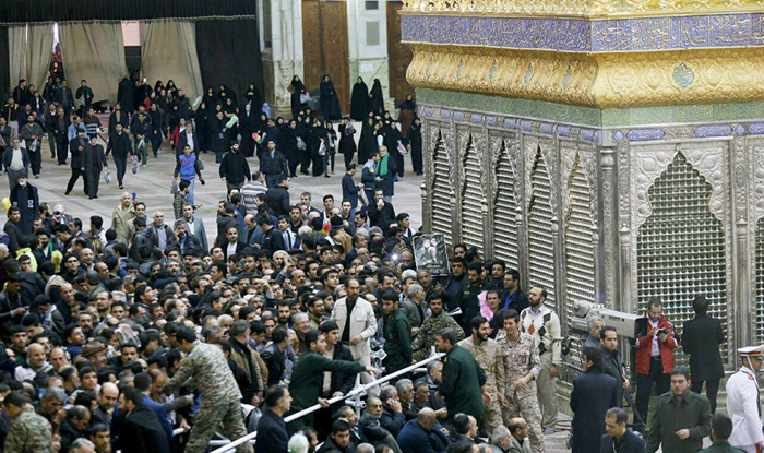 (تصاویر) حرم امام(ره) منتظر پیکر هاشمی