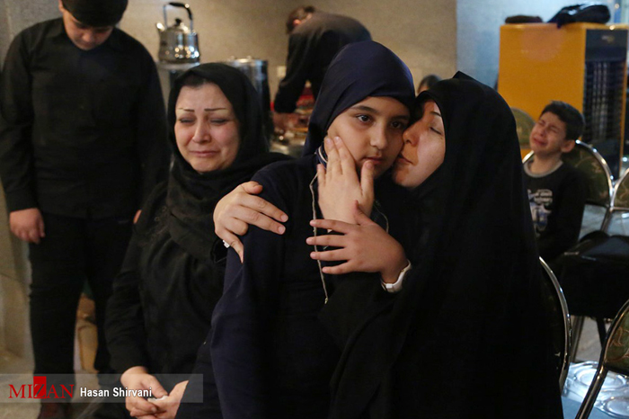 (تصاویر) وداع با شهید آتش‌نشان در روز تولد