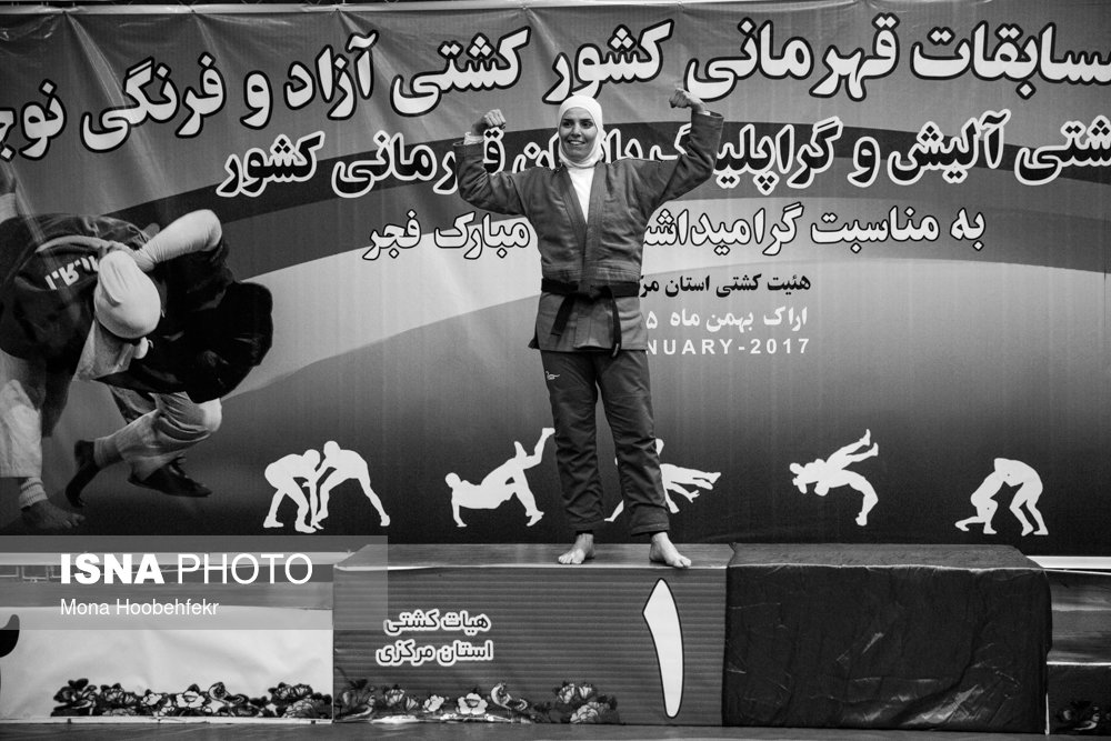 (تصاویر) مسابقات کشتی گراپلینگ بانوان (تصاویر) مسابقات کشتی گراپلینگ بانوان