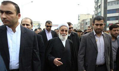 (تصاویر) جنتی و ناطقنوری در جمع راهپیمایان (تصاویر) جنتی و ناطقنوری در جمع راهپیمایان