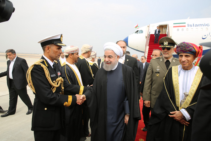 (تصاویر) استقبال از روحانی در عمان (تصاویر) استقبال از روحانی در عمان