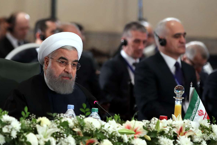 (تصاویر) روحانی در اجلاس سران اکو (تصاویر) روحانی در اجلاس سران اکو