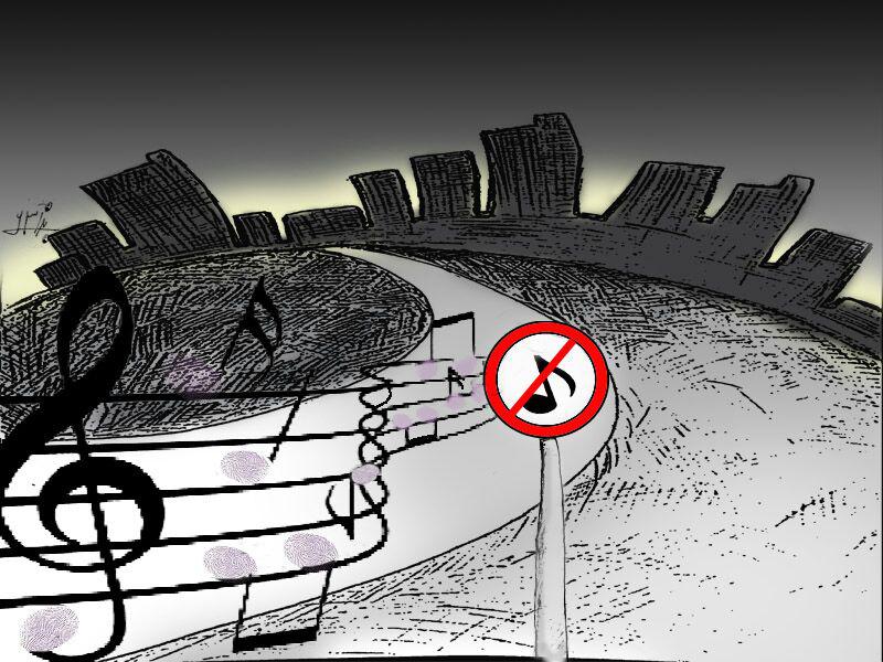 (کارتون) ممنوعیت برگزاری کنسرت در مشهد (کارتون) ممنوعیت برگزاری کنسرت در مشهد