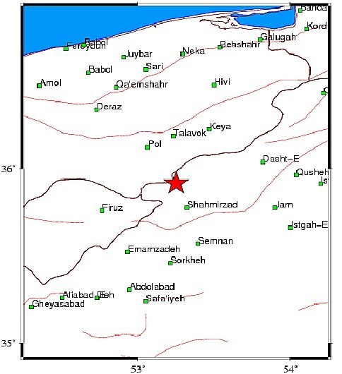 3 زلزله در اطراف تهران
